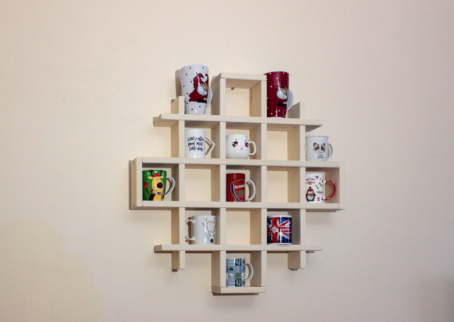 floating kitchen shelf