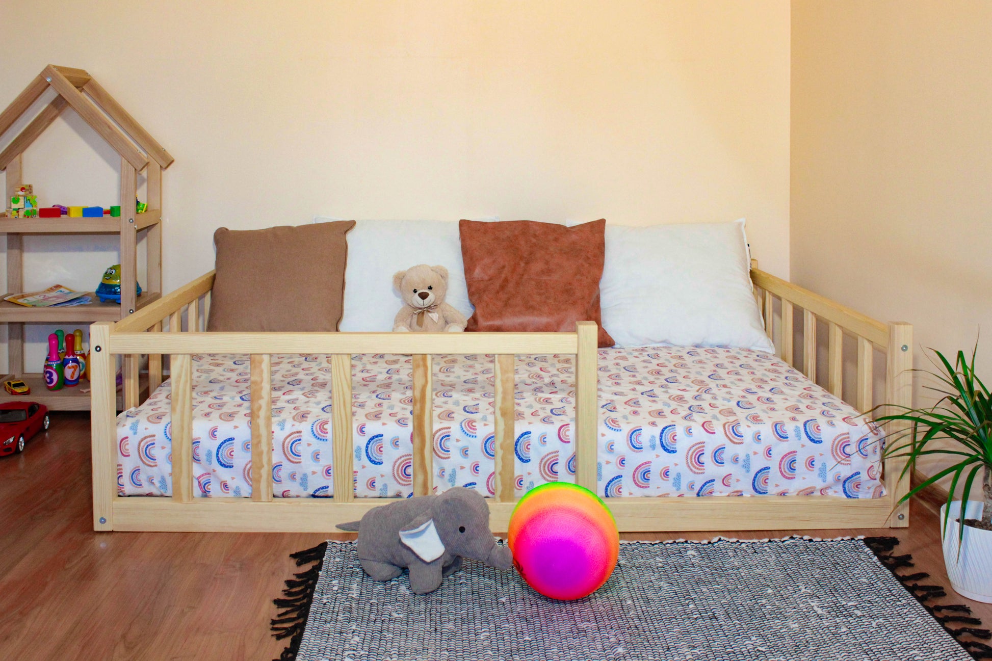 montessori floor toddler bed